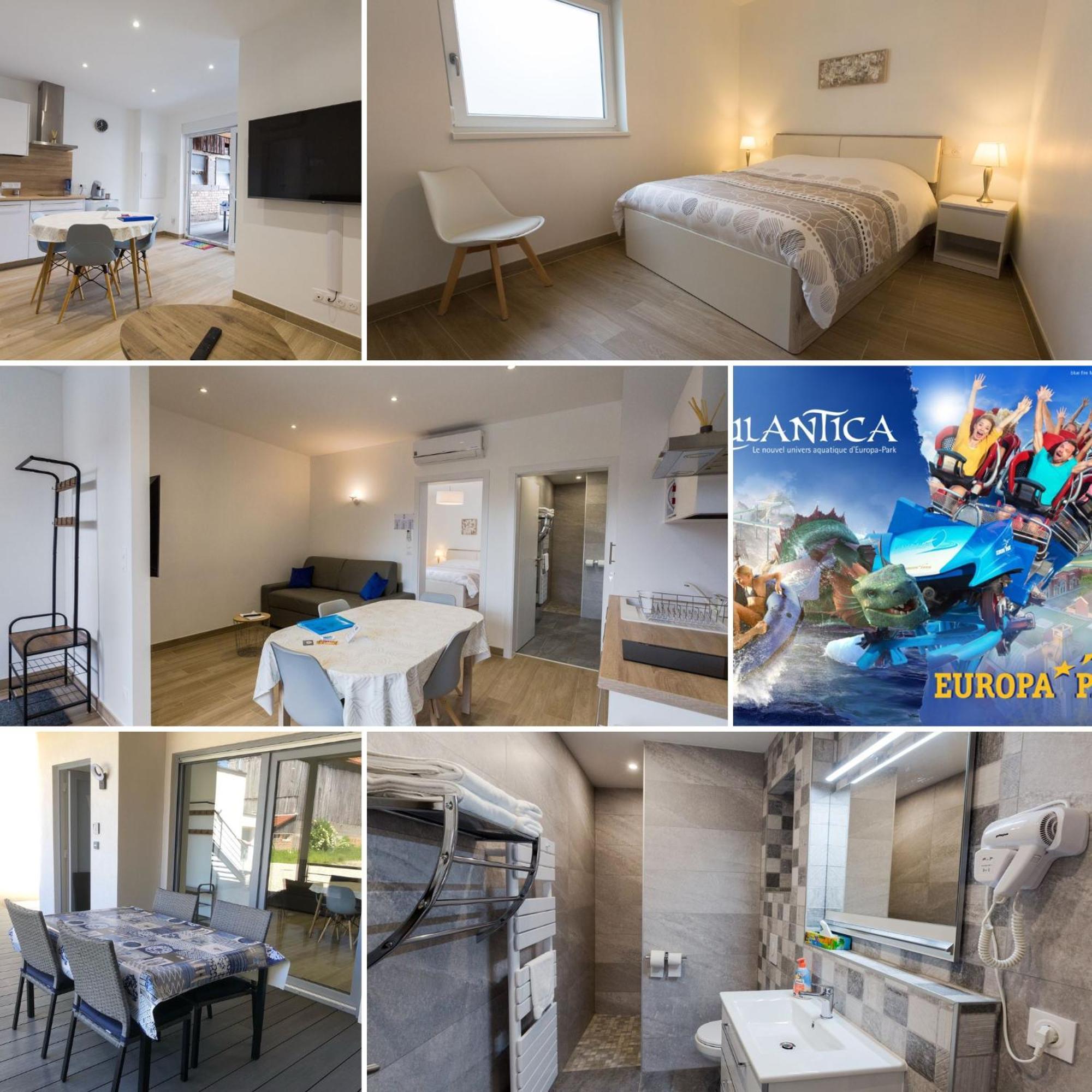 Sollaris Appartement 1ère étage à 11km de Europa-Park Friesenheim Esterno foto